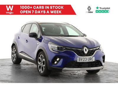 2023 RENAULT CAPTUR TECHNO E TECH 15,199 MILEAGE 26,500 MILES FUEL TYPE PETROL ELECTRIC TRANSMISSION... photo