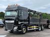 Daf Trucks XF 510 FAN 6X2 26TON HGV FLATBED+CRANE+BRICK GRAB