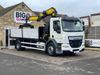Daf Trucks LF FA250 4X2 18TON 18FT DROPSIDE CRANE+BRICK GRAB