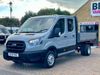 Ford Transit 350 TDCI 130 L3 LEADER ECOBLUE LWB 7 SEAT DOUBLE CAB ALLOY TIPPER DRW RWD  (20277)