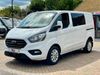 Ford Transit Custom 320 TDCI 130 L1H1 LIMITED ECOBLUE DOUBLE CAB 6 SEAT CREW VAN SWB LOW ROOF FWD AUTO  (21242)