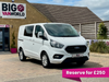 Ford Transit Custom 320 TDCI 130 L1H1 LIMITED ECOBLUE DOUBLE CAB 6 SEAT CREW VAN SWB LOW ROOF FWD AUTO  (21242)