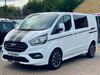 Ford Transit Custom 320 TDCI 185 L1H1 SPORT ECOBLUE DOUBLE CAB 5 SEAT CREW VAN SWB LOW ROOF FWD AUTO  (21768)