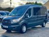 Ford Transit 350 TDCI 130 L3H2 TREND ECOBLUE DOUBLE CAB 6 SEAT CREW VAN LWB MEDIUM ROOF FWD  (21753)