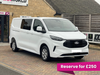 Ford Transit Custom 320 TDCI 136 L2H1 LIMITED ECOBLUE DOUBLE CAB 6 SEAT CREW VAN LWB LOW ROOF FWD