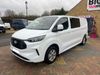 Ford Transit Custom 320 TDCI 136 L2H1 LIMITED ECOBLUE DOUBLE CAB 6 SEAT CREW VAN LWB LOW ROOF FWD
