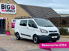 Ford Transit Custom 290 TDCI 130 L1H1 DOUBLE CAB 6 SEAT CREW VAN SWB LOW ROOF  (22242)