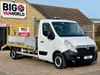 Vauxhall Movano R3500 CDTI 130 L3 LWB SINGLE CAB 13FT5 ALLOY BEAVERTAIL DROPSIDE RWD  (22526)