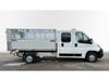 Citroen Relay 35 BLUEHDI 130 L3 ENTERPRISE LWB 3 SEAT DOUBLE CAB ALLOY CAGED TIPPER WITH TAIL LIFT 