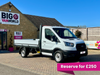 Ford Transit 350 TDCI 130 L2 LEADER ECOBLUE MWB SINGLE CAB 10FT5 ALLOY DROPSIDE RWD  (22674)