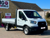 Ford Transit 350 TDCI 130 L2 LEADER ECOBLUE MWB SINGLE CAB 10FT5 ALLOY DROPSIDE RWD  (22674)