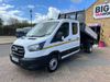 Ford Transit 350 TDCI 130 L3 LEADER ECOBLUE LWB 7 SEAT DOUBLE CAB 9FT5 ALLOY TIPPER DRW RWD  (22769)