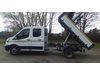 Ford Transit 350 TDCI 130 L3 LEADER ECOBLUE LWB 7 SEAT DOUBLE CAB ALLOY TIPPER DRW RWD