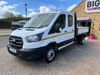 Ford Transit 350 TDCI 130 L3 LEADER ECOBLUE LWB 7 SEAT DOUBLE CAB 9FT5 ALLOY TIPPER DRW RWD  (22769)