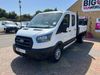 Ford Transit 350 TDCI 130 L3 LEADER ECOBLUE LWB 7 SEAT DOUBLE CAB 9FT5 ALLOY TIPPER DRW RWD  (22769)