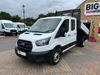 Ford Transit 350 TDCI 130 L3 LEADER ECOBLUE LWB 7 SEAT DOUBLE CAB 9FT5 ALLOY TIPPER DRW RWD  (23082)