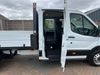 Ford Transit 350 TDCI 130 L3 LEADER ECOBLUE LWB 7 SEAT DOUBLE CAB 9FT5 ALLOY TIPPER DRW RWD  (23082)
