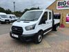 Ford Transit 350 TDCI 130 L3 LEADER ECOBLUE LWB 7 SEAT DOUBLE CAB 9FT5 ALLOY TIPPER DRW RWD  (23082)