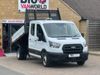 Ford Transit 350 TDCI 130 L3 LEADER ECOBLUE LWB 7 SEAT DOUBLE CAB 9FT5 ALLOY TIPPER DRW RWD  (23082)