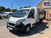 Peugeot Boxer 335 BLUEHDI 165 L3 LWB SINGLE CAB 9FT CAGED ALLOY TIPPER  (23136)