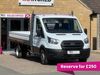 Ford Transit 350 TDCI 130 L4 LEADER ECOBLUE XLWB SINGLE CAB 13FT9 ALLOY DROPSIDE DRW RWD  (23326)