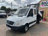 Mercedes-Benz Sprinter 313 CDI 129 3 SEAT DOUBLE CAB ALLOY TIPPER