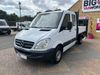 Mercedes-Benz Sprinter 313 CDI 129 3 SEAT DOUBLE CAB ALLOY TIPPER