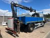 Iveco Eurocargo 180E25S 4X2 DAY CAB 18 TONNE 17FT2 ALLOY DROPSIDE CRANE WITH BRICK GRAB