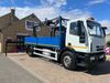 Iveco Eurocargo 180E25S 4X2 DAY CAB 18 TONNE 17FT2 ALLOY DROPSIDE CRANE WITH BRICK GRAB