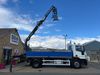 Iveco Eurocargo 180E25S 4X2 DAY CAB 18 TONNE 17FT2 ALLOY DROPSIDE CRANE WITH BRICK GRAB
