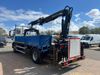 Iveco Eurocargo 180E25S 4X2 DAY CAB 18 TONNE 17FT2 ALLOY DROPSIDE CRANE WITH BRICK GRAB