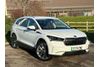 skoda ENYAQ 210kW 85 Edition 82kWh 5dr Auto *Ex Demo  Black Leather in Moon White