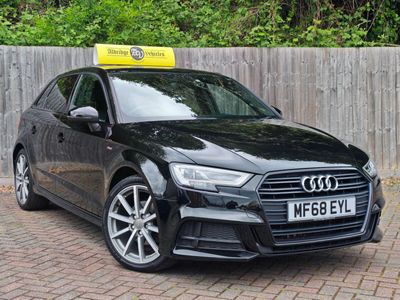 2018 AUDI A3 1.0 TFSI 30 BLACK EDITION SPORTBACK EURO 6 S S 5DR 14,495... photo